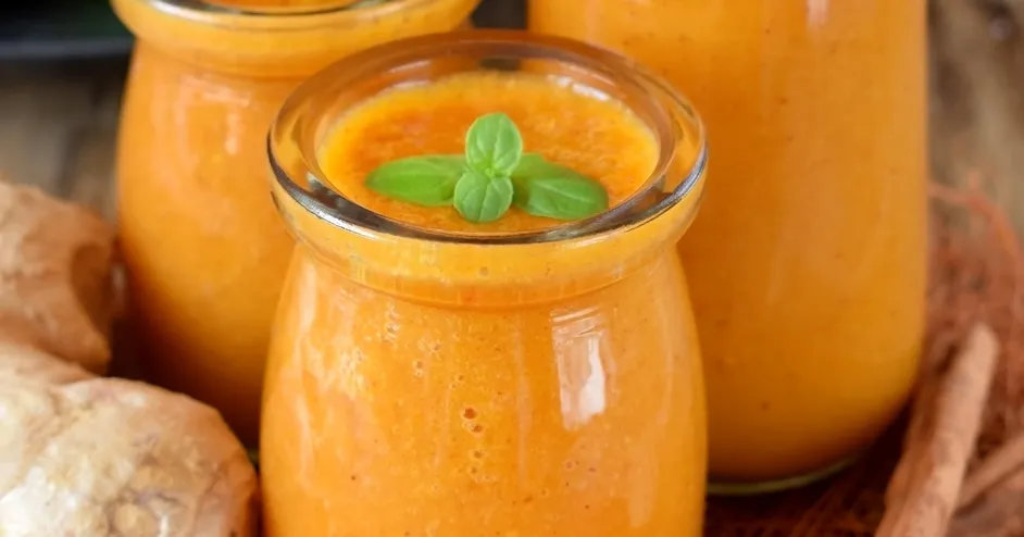 Sea buckthorn berry smoothie antioxidant